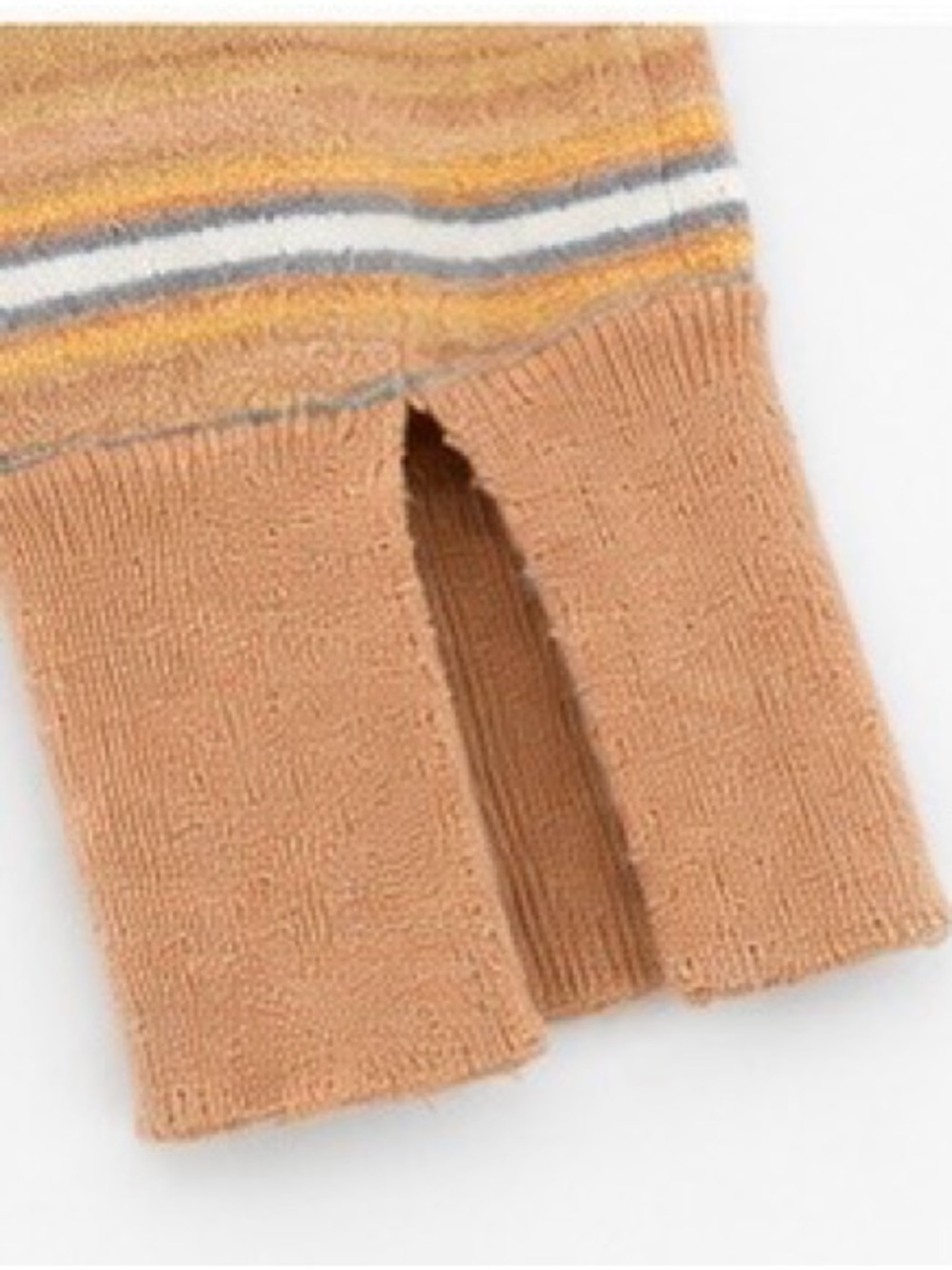 BDG Striped Collared Sweater | Size Small | Cozy Retro Skater Style - Picture 5 of 7